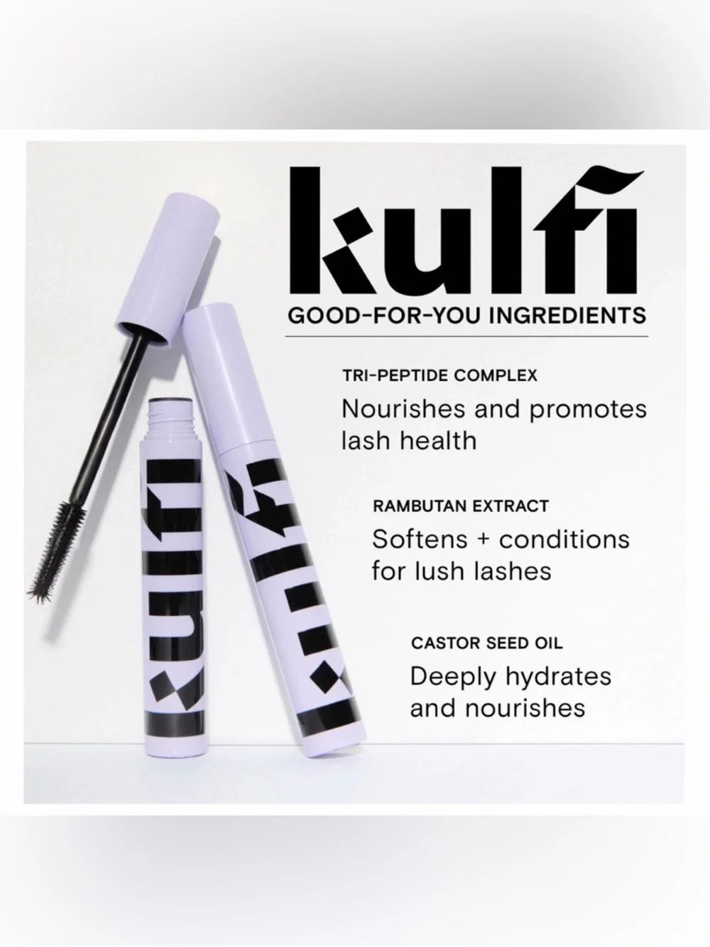 Kulfi Badi Lash Mascara LIFTS HEAVY LASHES!